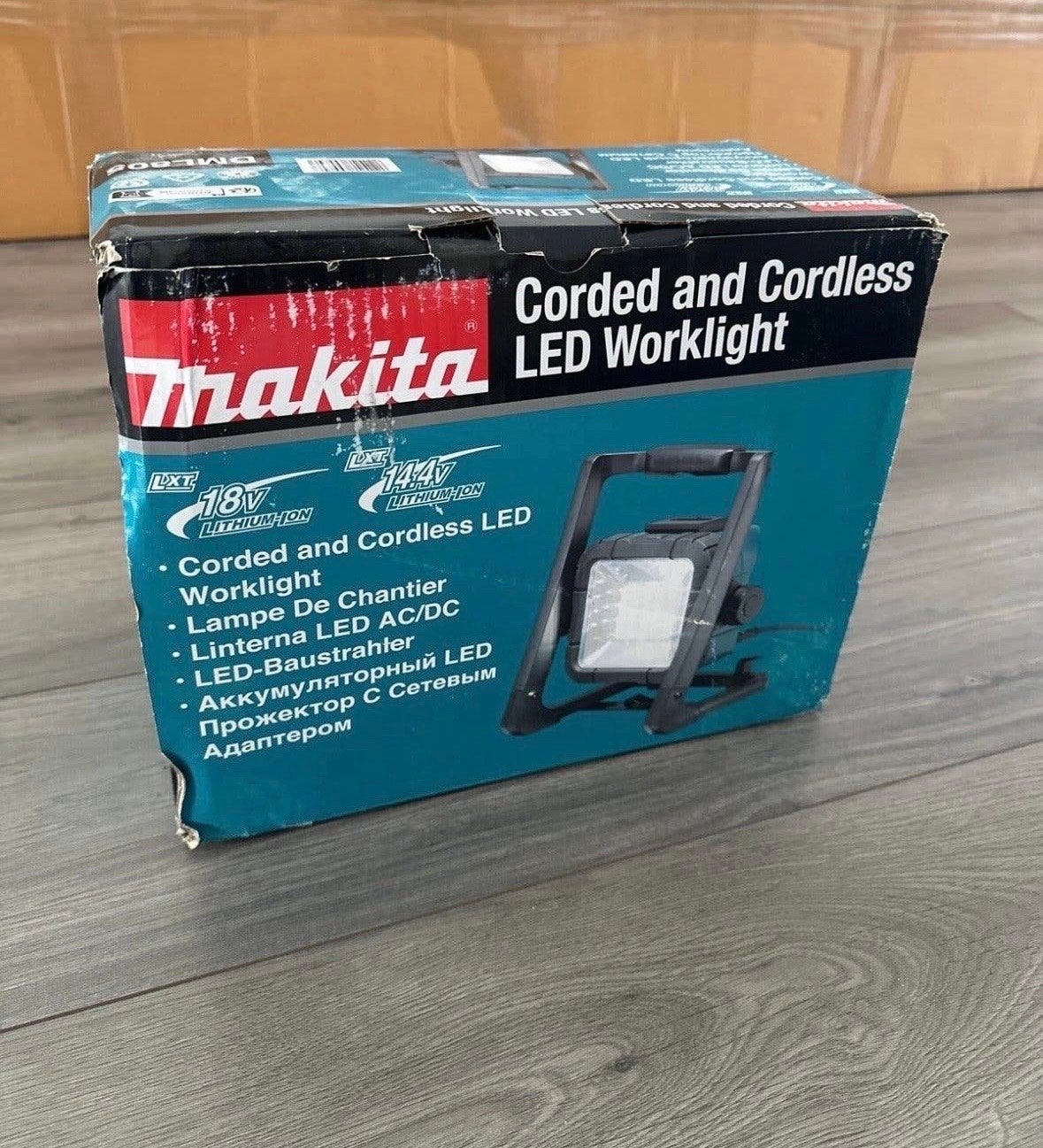 Nieuwe Makita bouwlamp - bedraad en draadloos, Ophalen, Nieuw, Lamp