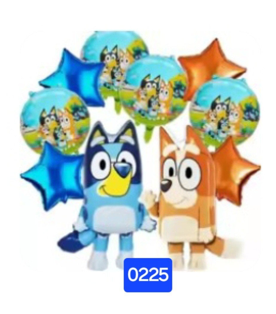 Bluey en Bingo Feestdecoratie Set - Nieuw, Ophalen of Verzenden, Nieuw, Jongen of Meisje