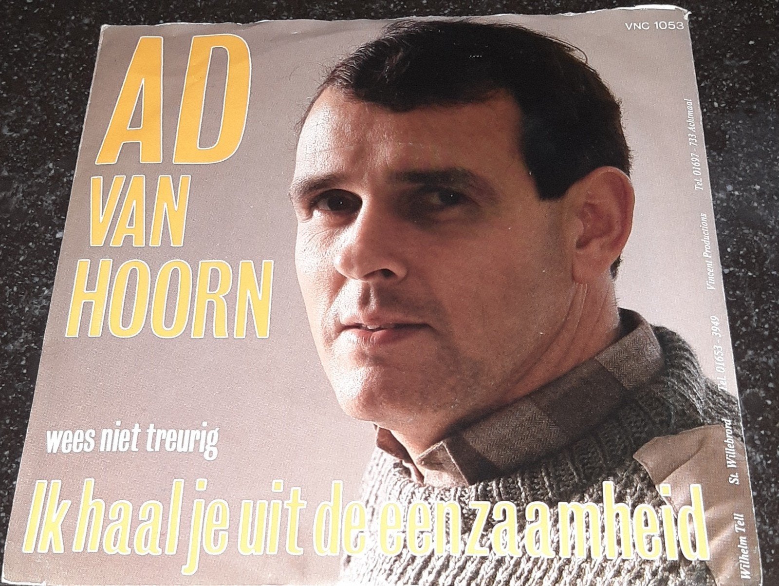 Ad van Hoorn ik haal je uit de eenzaamheid, Cd's en Dvd's, Ophalen of Verzenden, Zo goed als nieuw, 7 inch, Nederlandstalig