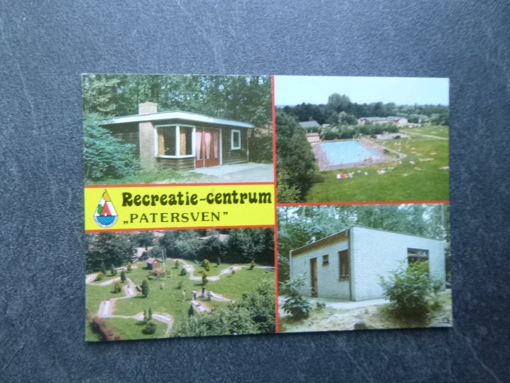 Wernhout, Patersven recr. centrum camping,midgetgolf 1984, Verzamelen, Verzenden, 1980 tot heden, Gelopen, Noord-Brabant