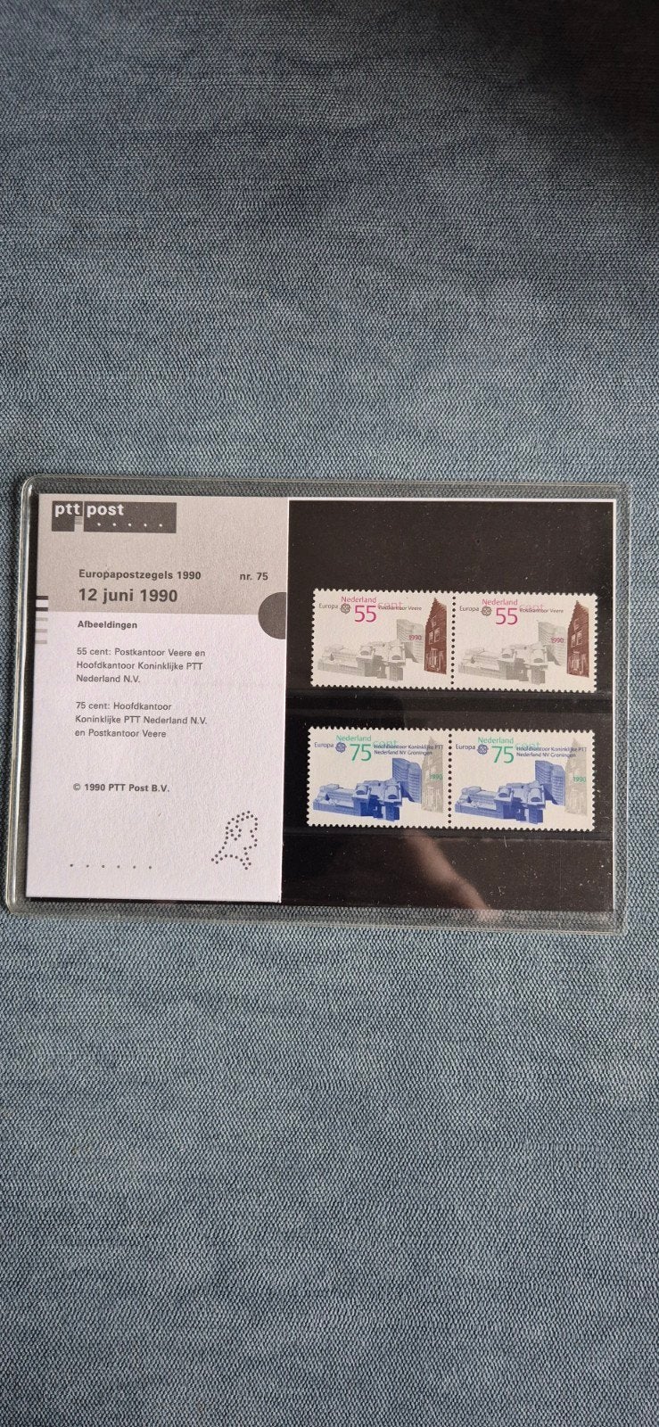 Europapostzegels 1990 - PTT post - Ongebruikt, Ophalen of Verzenden, Na 1940, Postfris