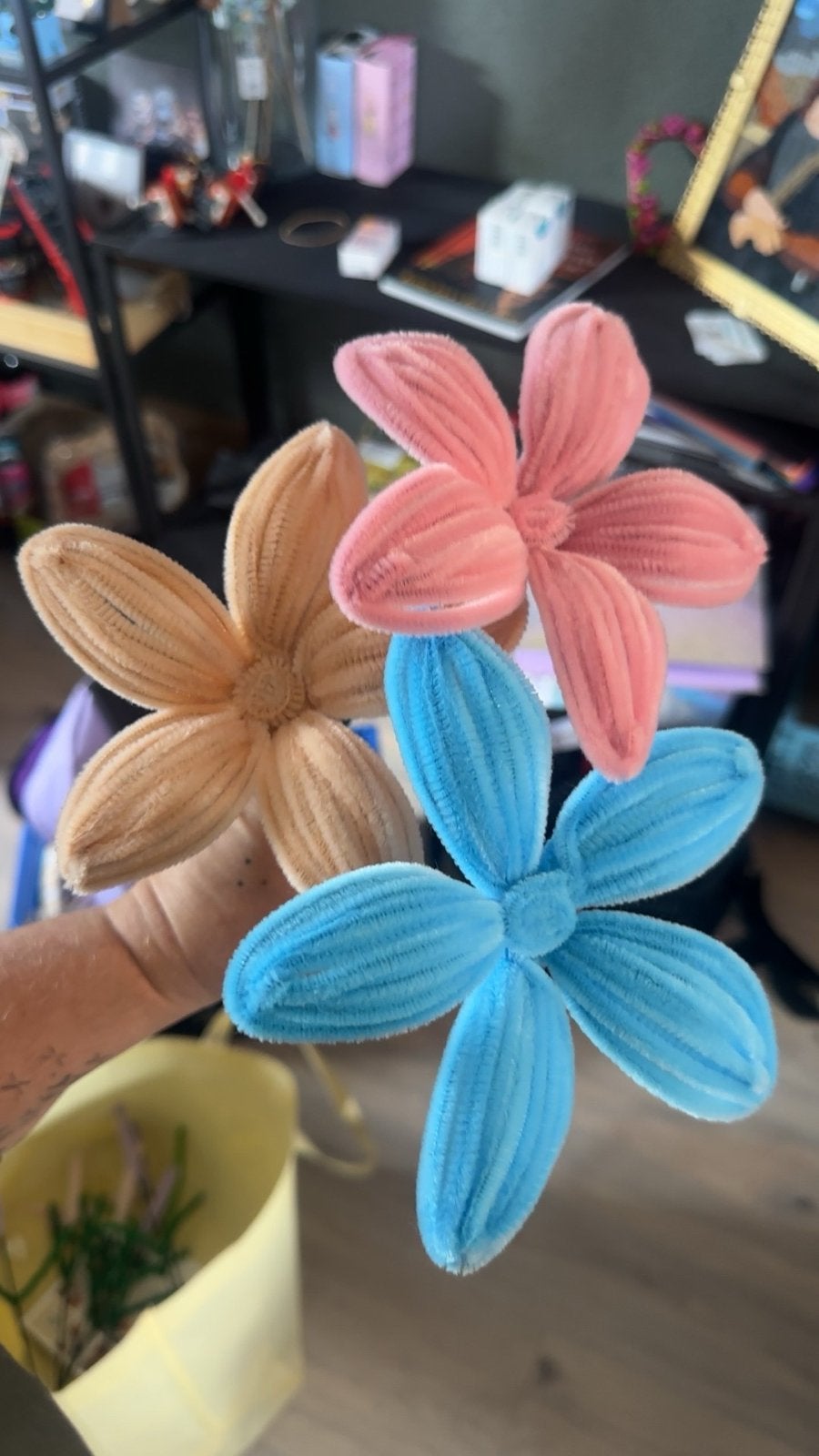 Handgemaakte Pijpenrager Bloemen - Uniek Boeket, Binnen, Overige materialen, Nieuw, Ophalen of Verzenden