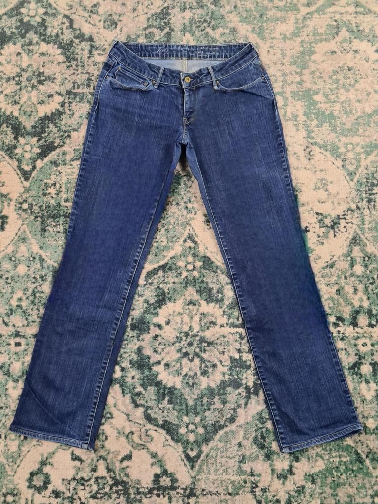 Levi’s Bold curve straight fit W31 L32  Tulsi3132 Mid-rise, Blauw, Ophalen of Verzenden, Zo goed als nieuw, W30 - W32 (confectie 38/40)