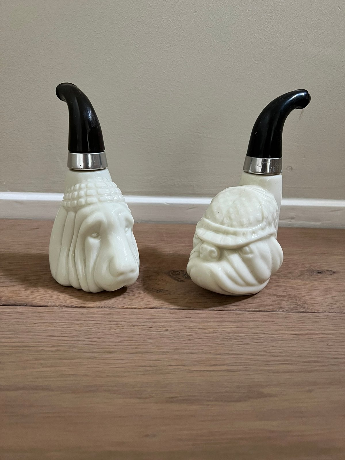 Vintage porseleinen aftershave flesjes, Antiek en Kunst, Ophalen of Verzenden