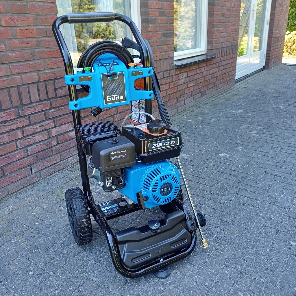 Gude Fuel 250 Benzine hogedrukreiniger 234 bar!!
