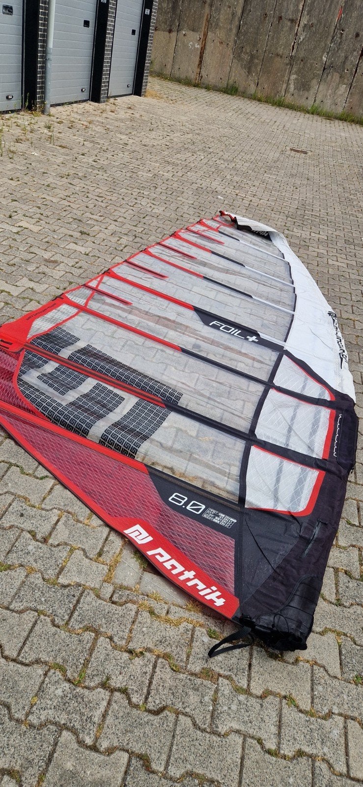 Patrik Diethelm Foil Race 91 Windsurfset met Zeil en Mast, Ophalen, Minder dan 250 cm, Patrik Diethelm, Zo goed als nieuw