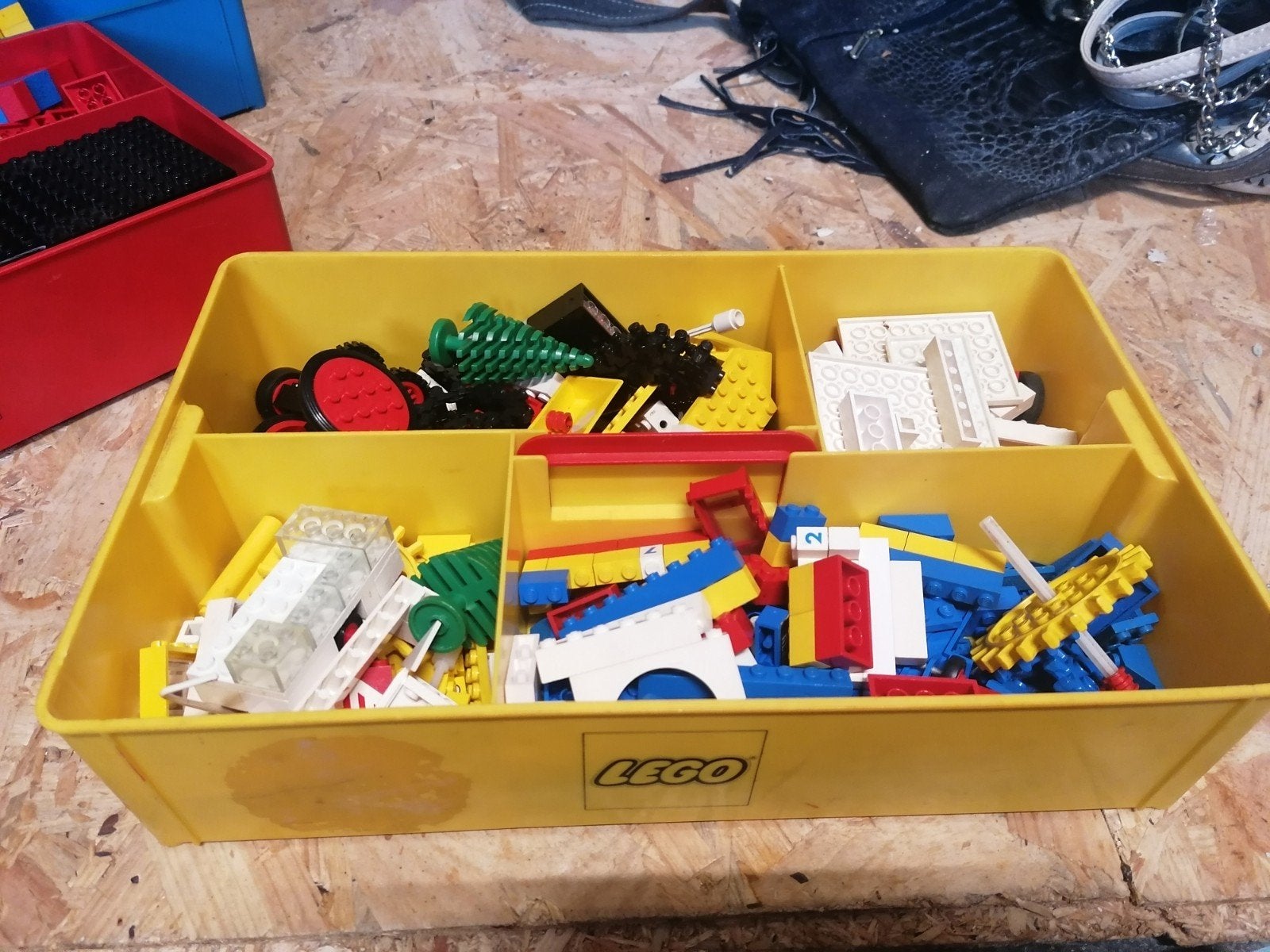 Lego jaren 70, Ophalen, Gebruikt