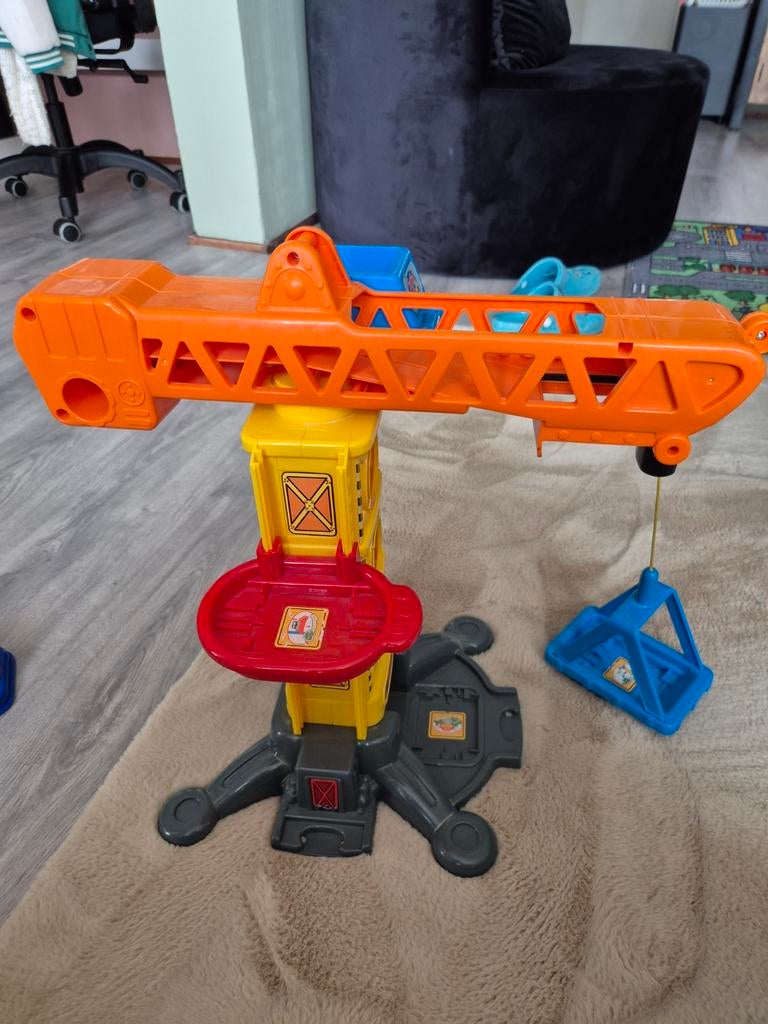Toet Toet VTech Bouwplaats Kraan, Kinderen en Baby's, Speelgoed | Overig, Ophalen