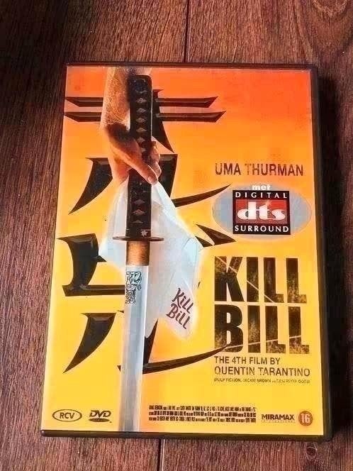 Kill Bill DVD - Quentin Tarantino Actiethriller, Vanaf 16 jaar, Nederlands, Actiethriller, Ophalen of Verzenden