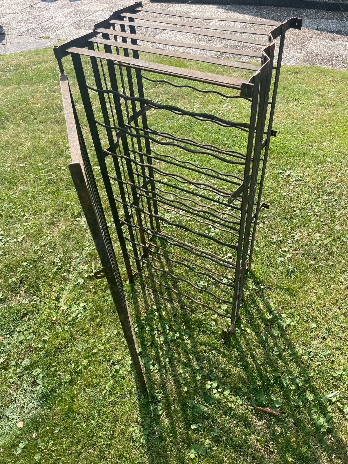 Robuust metalen wijnrek / 100 flessen, Ophalen, Gebruikt, 25 flessen of meer, 75 – 100