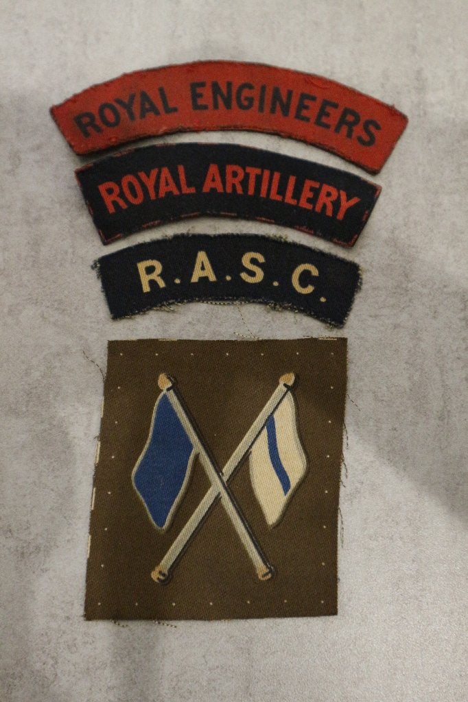 Britse emblemen WOII, Ophalen of Verzenden, Landmacht, Engeland, Embleem of Badge