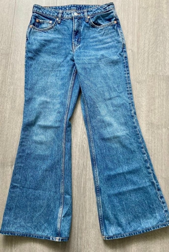 WEEKDAY NIEUW mooie blauwe jeans spijkerbroek , mt 28, Blauw, Nieuw, Weekday, Ophalen of Verzenden