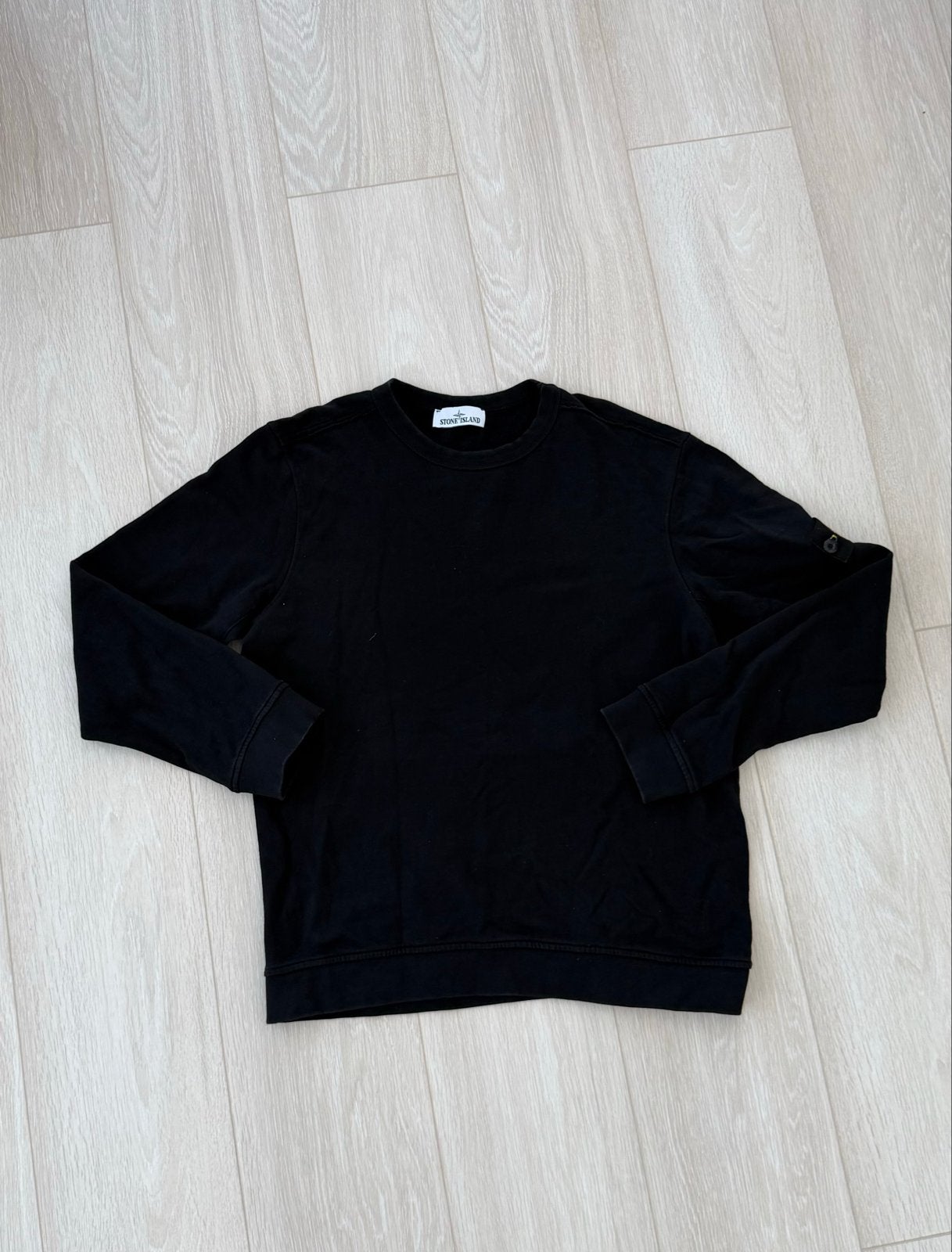 Stone Island sweater - Zwart - Maat M, Ophalen of Verzenden, Gedragen, Maat 48/50 (M), Zwart