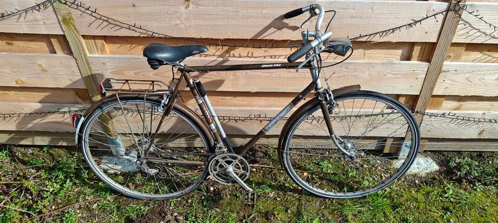 Raleigh Tourfiets Heren met Suicide Shifters, Fietsen en Brommers, Fietsen | Heren | Herenfietsen, Gebruikt, Versnellingen, 53 tot 57 cm