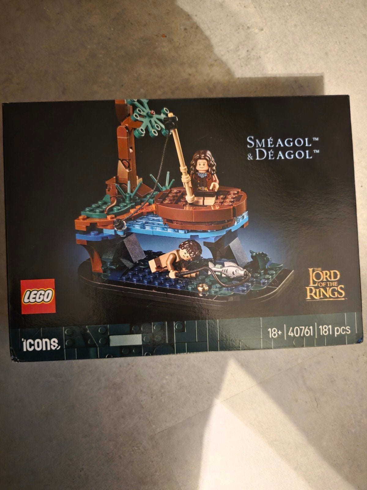 LEGO Icons Sméagol & Déagol Lord of the Rings 40761 NIEUW, Ophalen of Verzenden, Nieuw, Overige merken