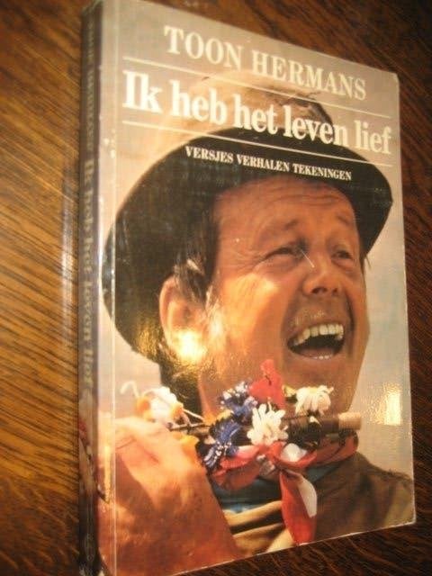 T. Hermans/ik heb het leven lief/versjes verhalen tekeningen, Ophalen of Verzenden, Gelezen