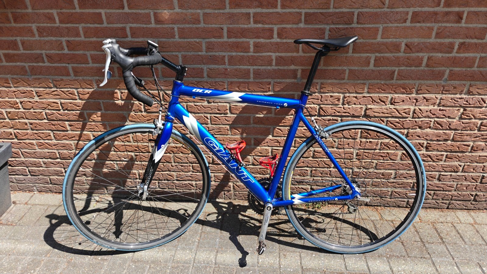 Giant OCR Racefiets - Blauw, Shimano Tiagra, 9 speed, Gebruikt, Aluminium, Meer dan 20 versnellingen, Giant