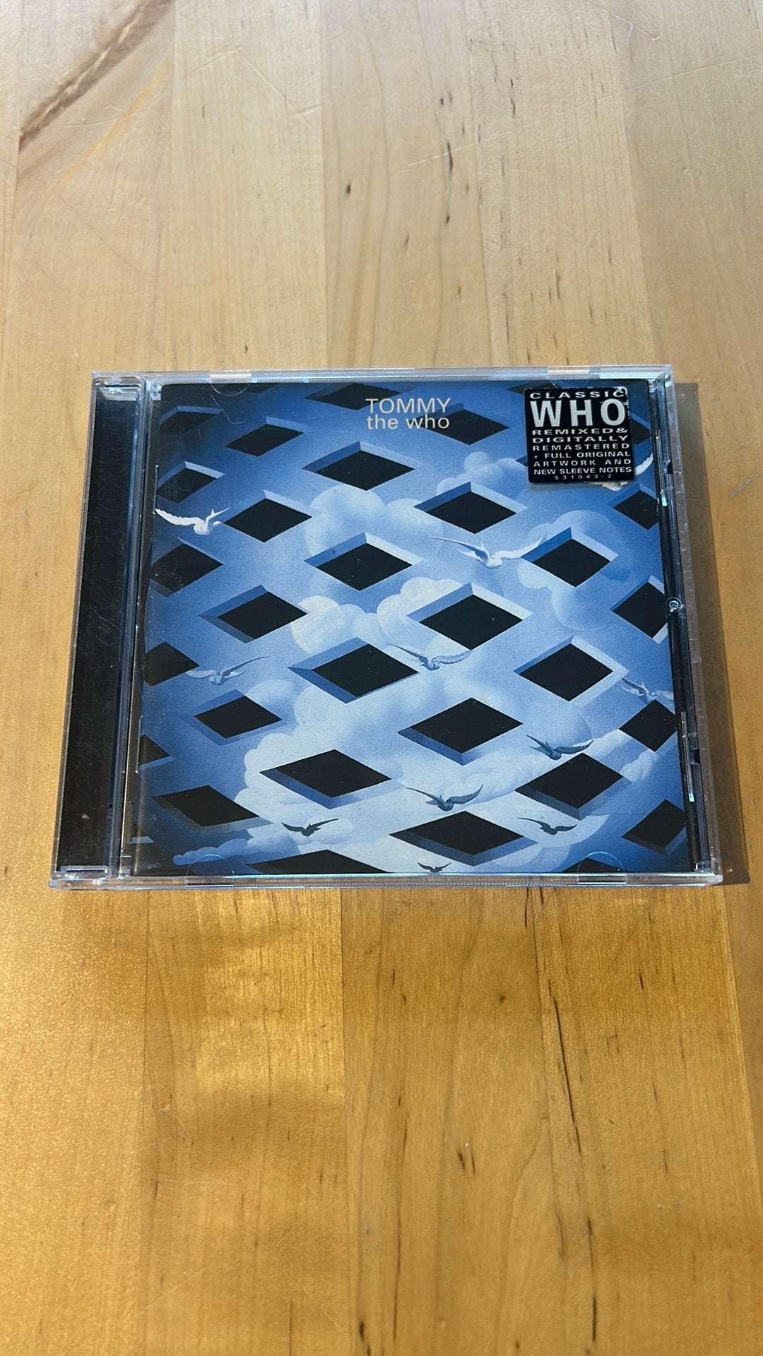 Cd the Who - Tommy, Ophalen of Verzenden, Zo goed als nieuw, Poprock