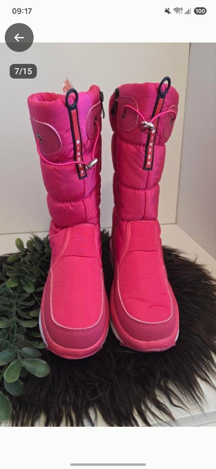 Roze Winterlaarzen voor Kinderen - Maat 30, Ophalen of Verzenden, Nieuw, Roze, Snowboots