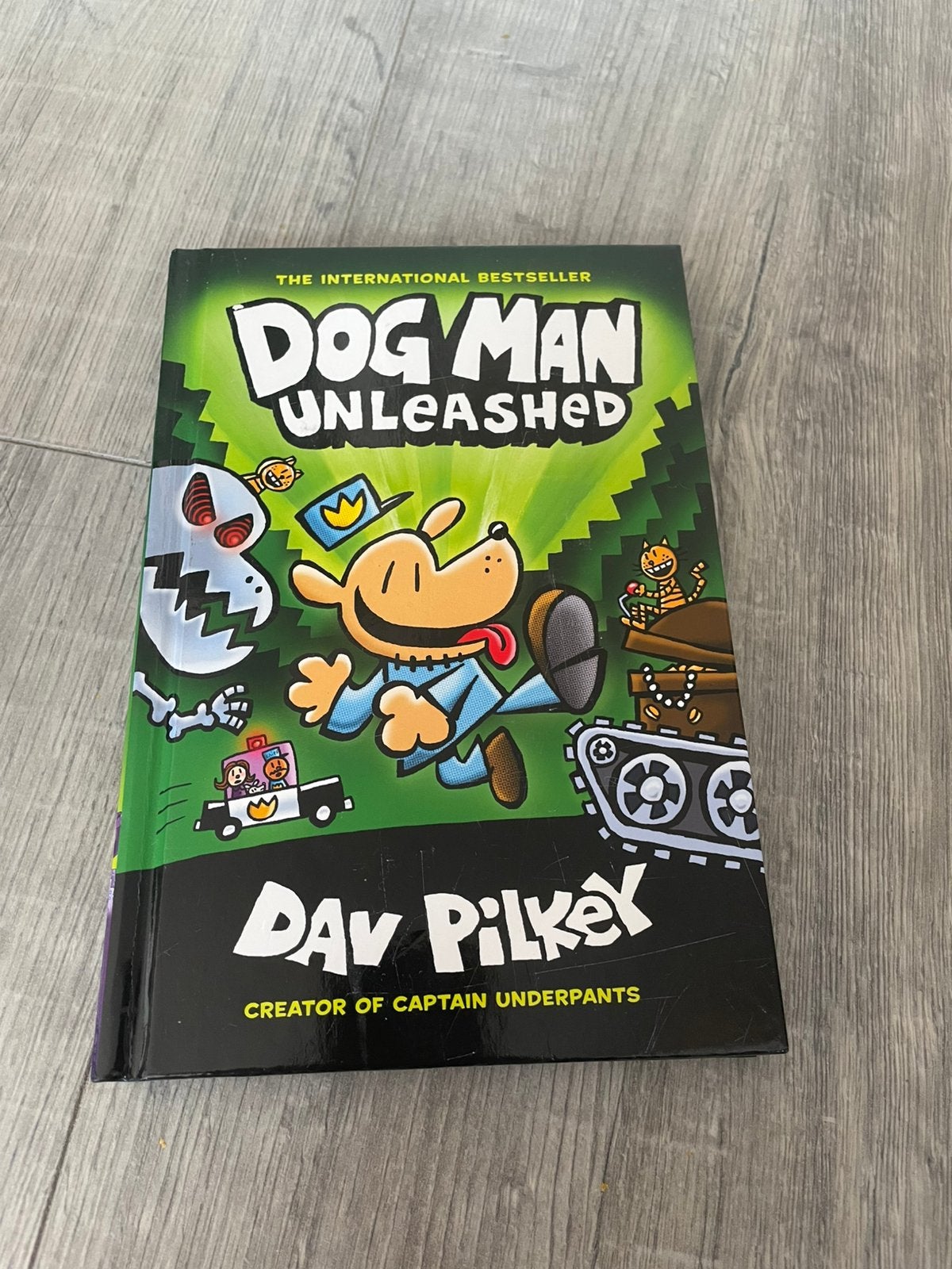 Dog man, Ophalen, Zo goed als nieuw, Cartoons