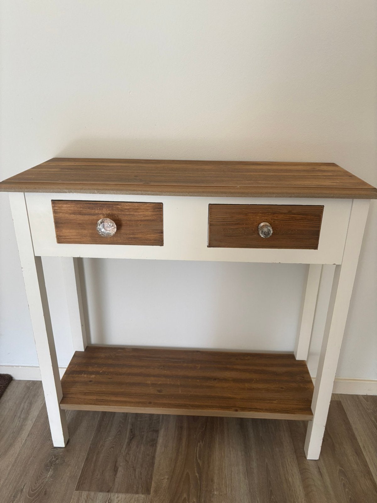 Leuk speels sidetable met 2 laadjes, Ophalen, Gebruikt, 100 tot 150 cm, Modern