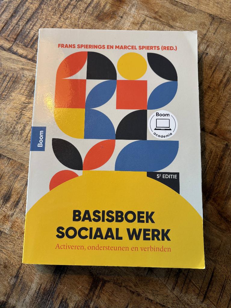 Basisboek sociaal werk - Druk 5, Boeken, Studieboeken en Cursussen, Ophalen of Verzenden, Beta, Nieuw, HBO