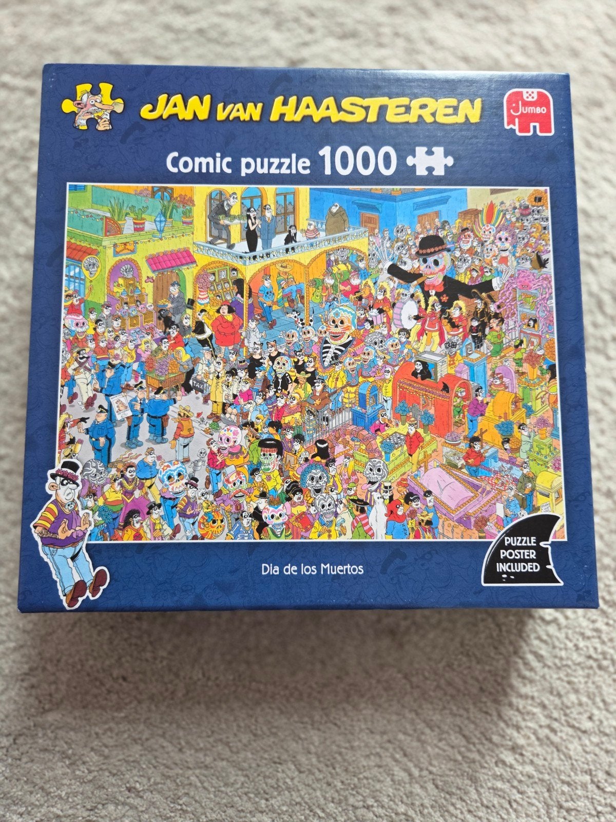 1000 stukjes puzzels: van Haasteren, Wasgij, Ravensburger, Ophalen of Verzenden, 500 t/m 1500 stukjes, Zo goed als nieuw, Legpuzzel