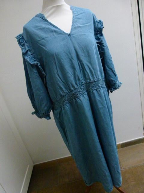 Jeans jurk spijkerstof Miljuschka by Wehkamp 50 XXL blauw, Blauw, Jurk, Miljuschka by Wehkamp, Ophalen of Verzenden