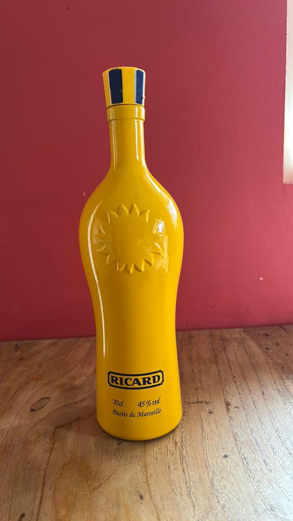 Zeldzame Ricard fles, Ophalen