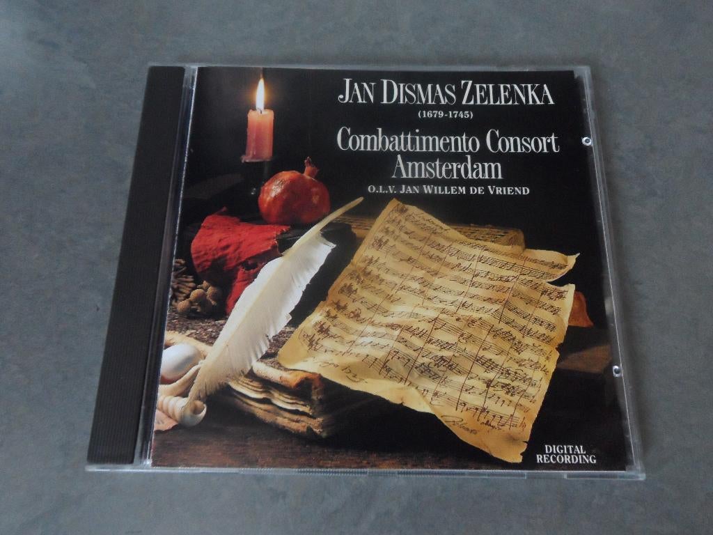 Jan Dismas Zelenka, Combattimento Consort Amsterdam - CD, Cd's en Dvd's, Cd's | Klassiek, Verzenden, Barok, Gebruikt, Overige typen