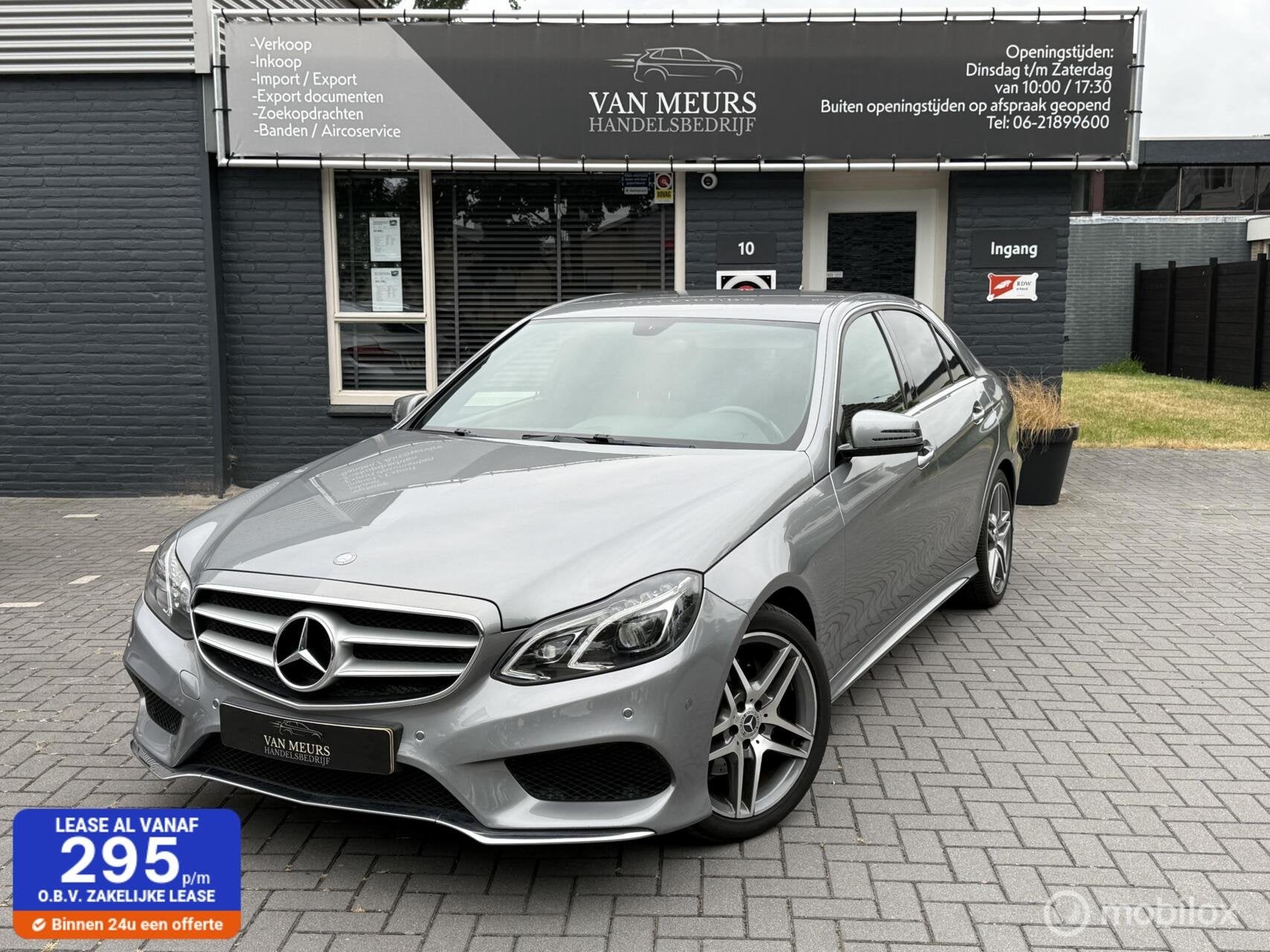 Mercedes E-klasse 300 BlueTEC HYBRID Lease Edition, amg pakk, Euro 5, Achterwielaandrijving, Gebruikt, Zwart