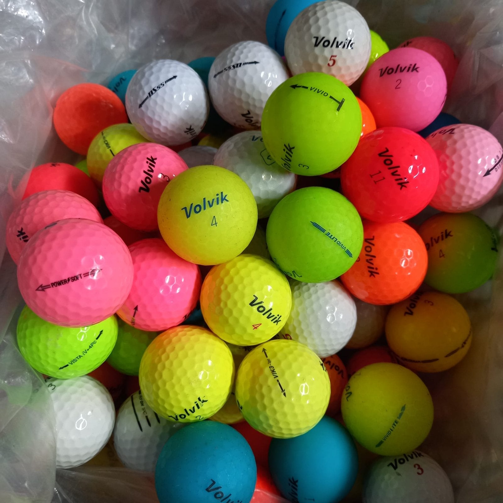 Volvik mix AAAA Golfballen - 80 stuks, Sport en Fitness, Golf, Ophalen of Verzenden, Gebruikt, Bal(len), Overige merken