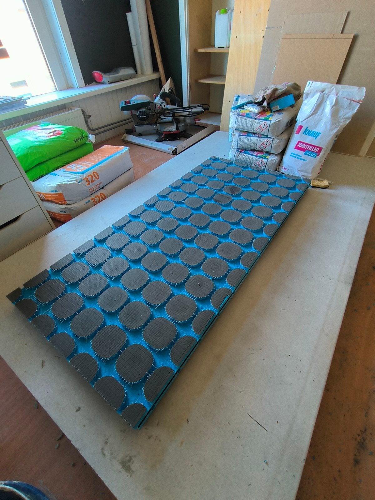 3 wedi platen voor vloerverwarming (20mm, badkamers seem), Ophalen, Nieuw