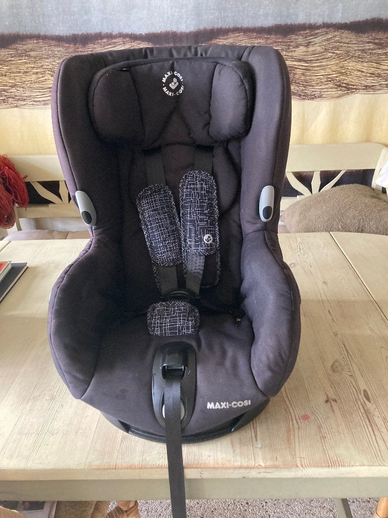 Autostoeltje Maxi Cosy Axiss Zwart, Kinderen en Baby's, Ophalen, 9 t/m 18 kg, Maxi-Cosi, Gebruikt