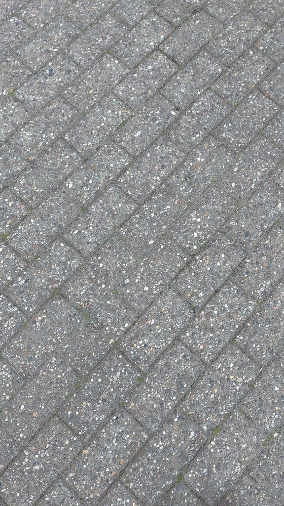 Gratis klinkers ca 25m2, Ophalen, Gebruikt, Beton, Klinkers