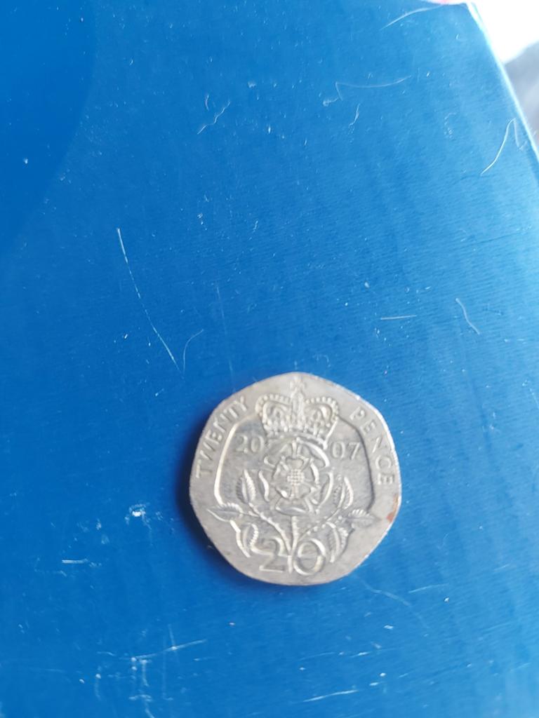 Britse 20 Pence munt 2007, Ophalen of Verzenden