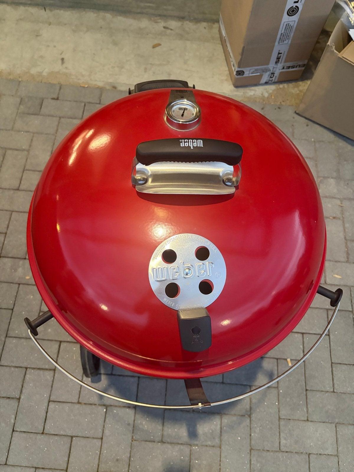 Weber Master-Touch GBS Premium E-5770 Houtskoolbarbecue, Ophalen, Zo goed als nieuw