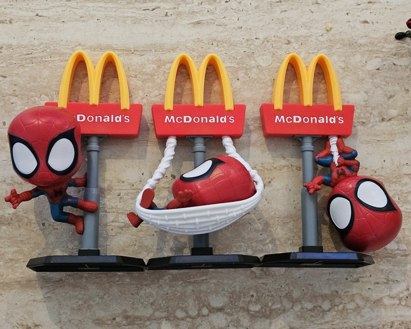 McDonald's Spiderman Happy Meal Speelgoed - Complete Set, Ophalen of Verzenden, Nieuw