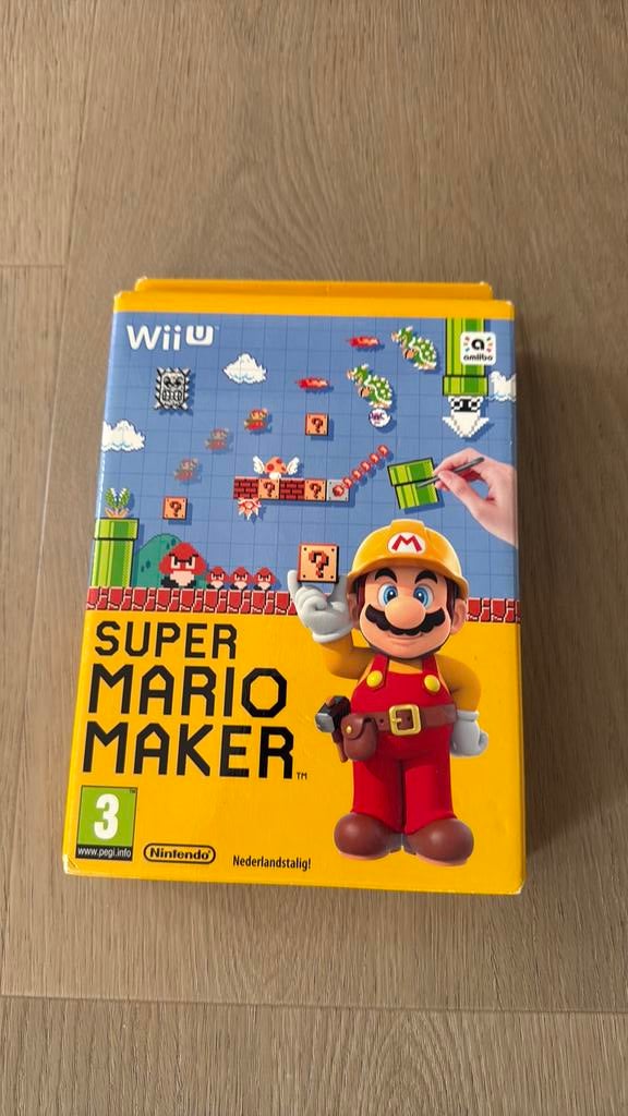 Super Mario Maker, 1 speler, Ophalen, Zo goed als nieuw, Vanaf 3 jaar