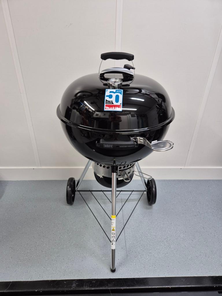 WEBER barbecue Master-Touch GBS E-5750 zwart Ø 57 Makita!!, Tuin en Terras, Houtskoolbarbecues, Ophalen, Nieuw, Weber, Met accessoires