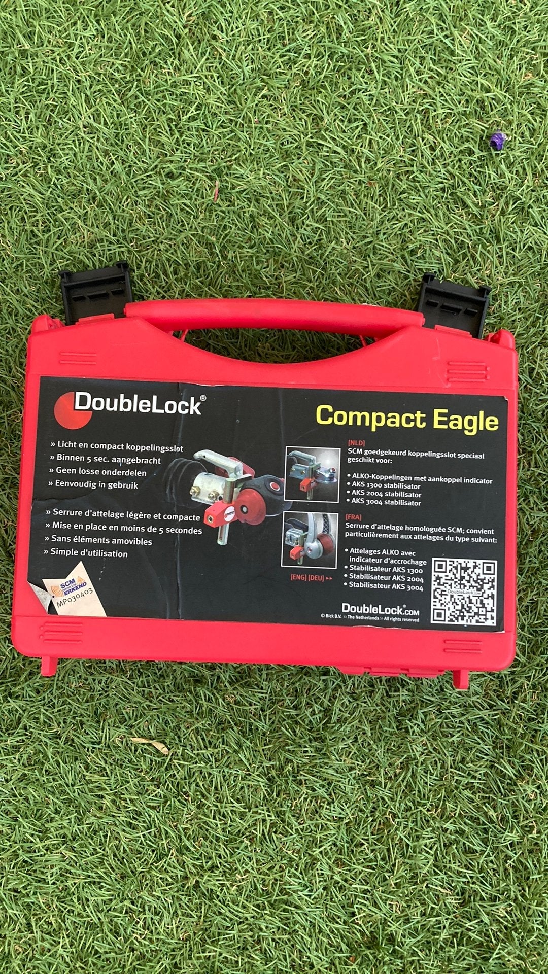Disselslot Doublelock Condor compact, Caravans en Kamperen, Caravan accessoires, Zo goed als nieuw, Ophalen of Verzenden