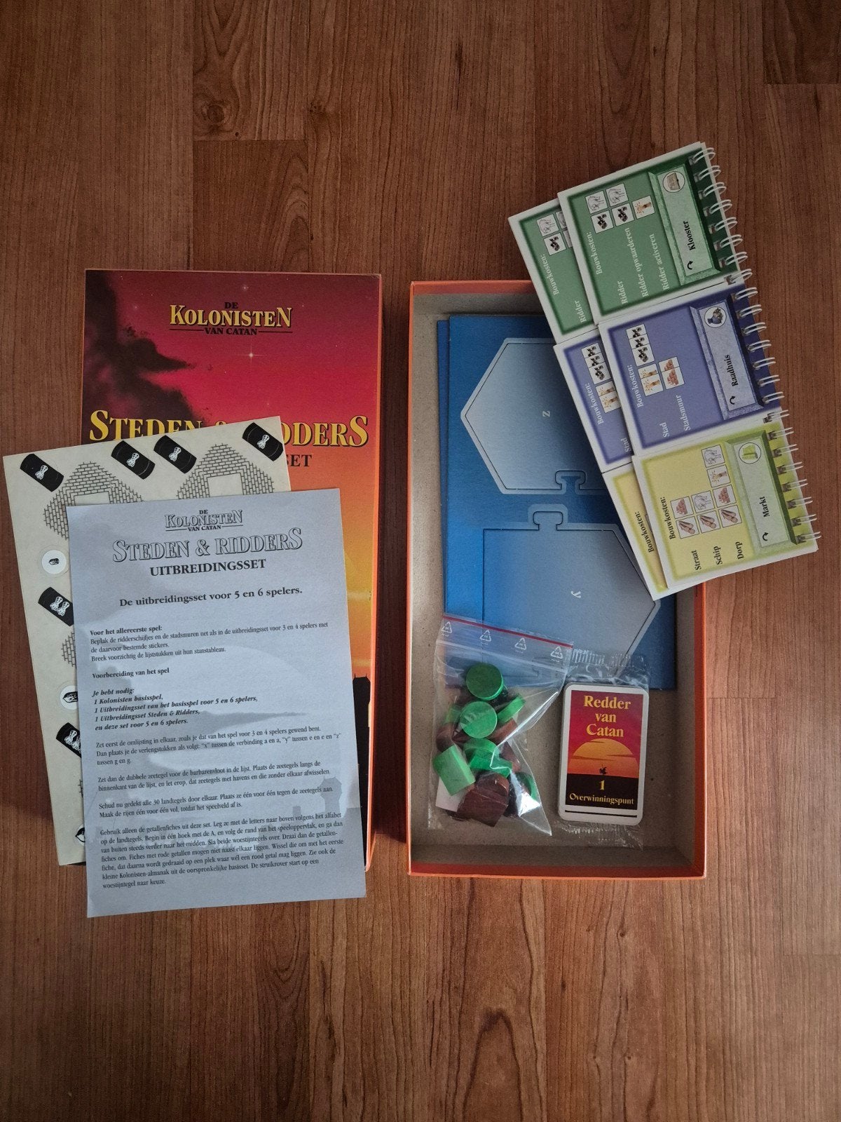 Kolonisten van Catan - Steden en Ridders 5/6, Hobby en Vrije tijd, Ophalen of Verzenden, Nieuw