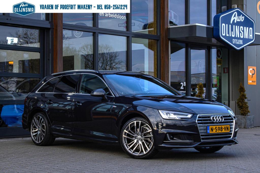 Audi A4 Avant 2.0 TFSI g-tron Sport 2x S line edition|Verkoe, Auto's, Gebruikt, 4 cilinders, Blauw, A4