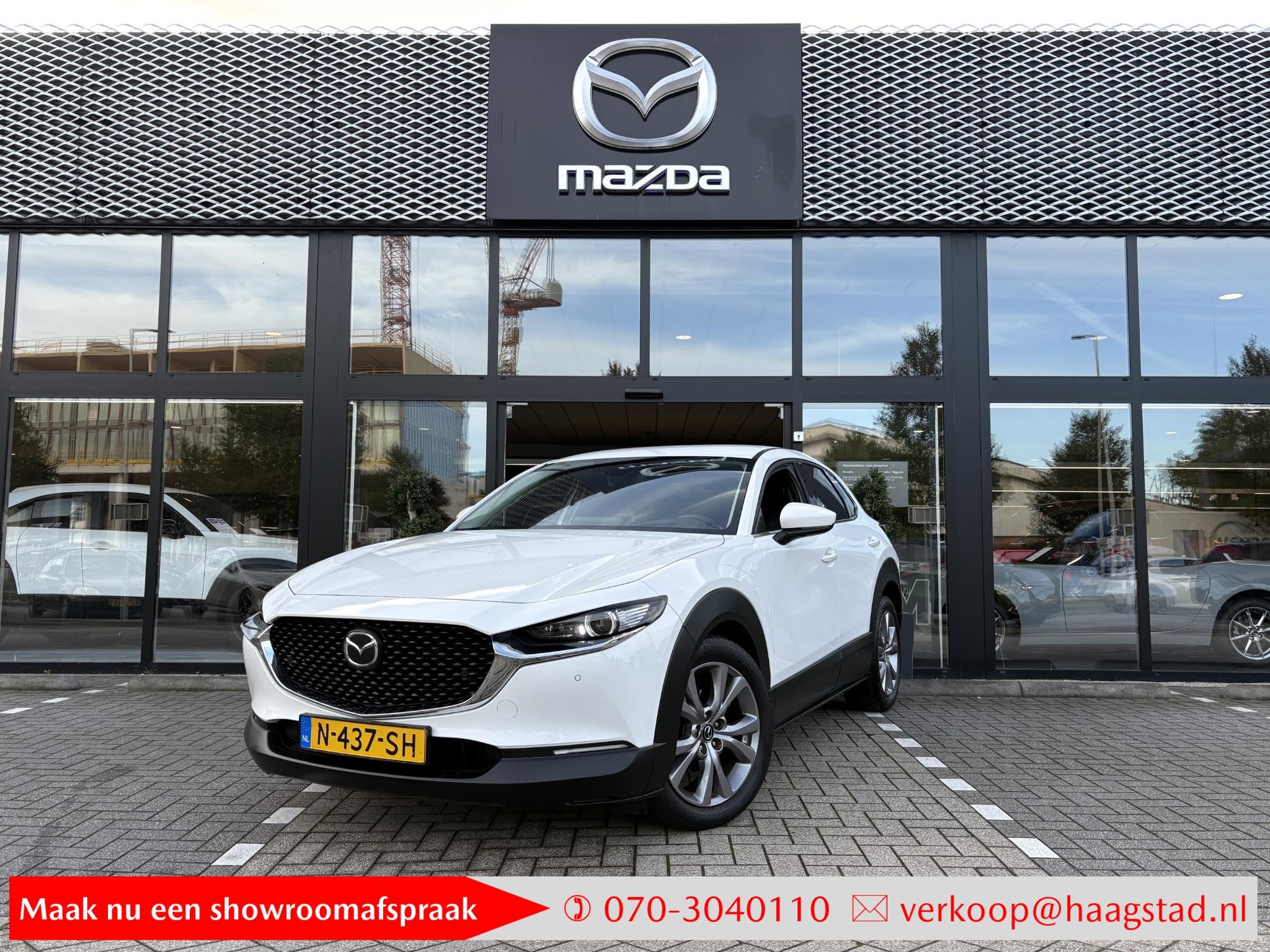 Mazda CX-30 2.0 e-SkyActiv-X M Hybrid Sportive Dealer onderh, 1998 cc, Info-nl@mazdaeur.com, Postbus 353
2740 AJ  Waddinxveen, NL