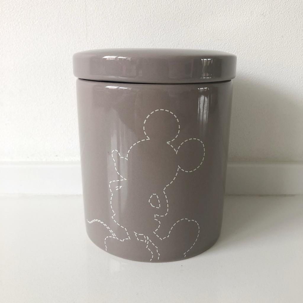Disney Mickey Mouse voorraadpot - Disneyland Parijs, Ophalen of Verzenden, Mickey Mouse, Zo goed als nieuw, Servies