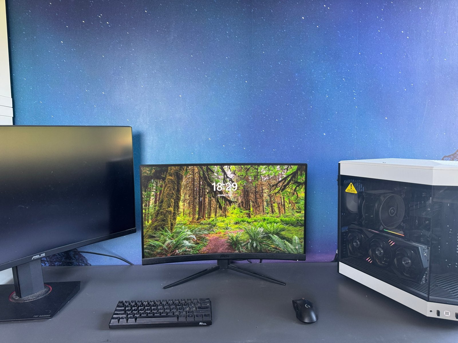 Gaming pc 3060 ti, i7 12gen met scherm, Ophalen, Gebruikt, HDD, 32 GB