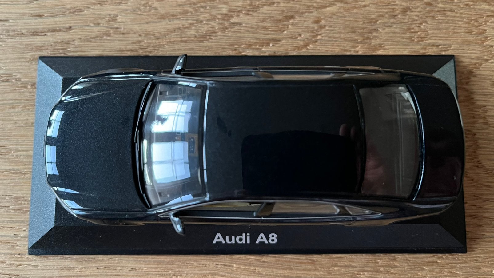 Minichamps Audi A8 Black 1:43, Ophalen of Verzenden, Zo goed als nieuw, Auto, MiniChamps