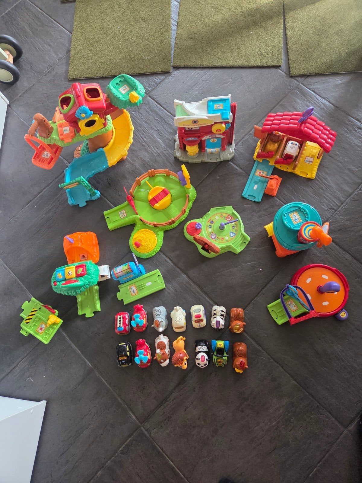 Grote set VTech Toet Toet Auto's en Zoef Zoef Dieren, Ophalen