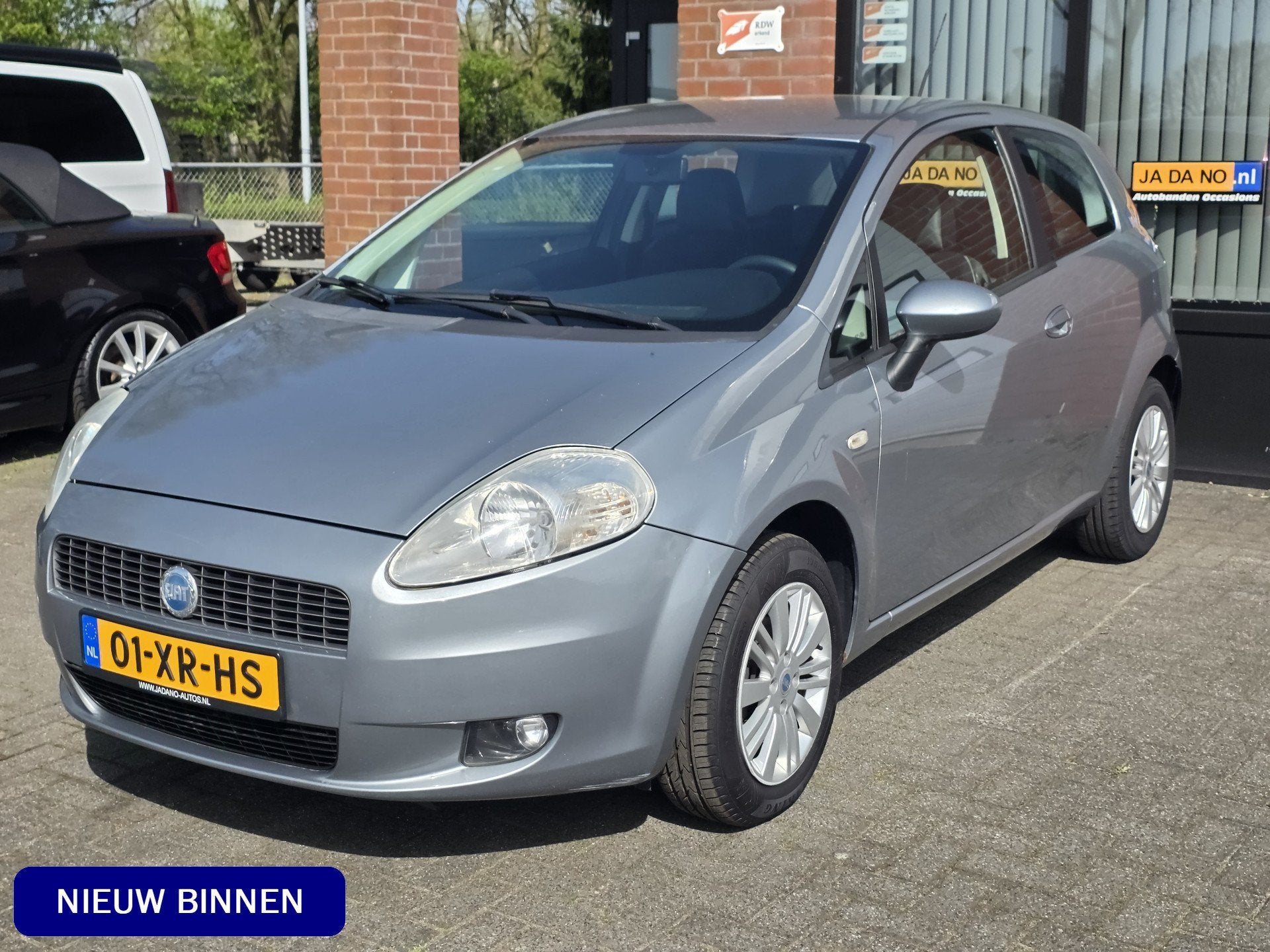 Fiat Punto 1.4 Dynamic Airco/CruiseControl/NAP (bj 2007), Auto's, Fiat, Voorwielaandrijving, Stof, 4 cilinders, 400 kg