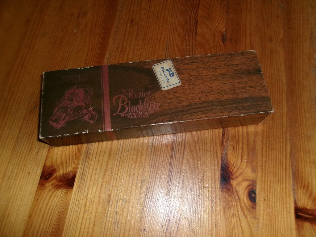 Hohner blokfluit a bec - musica flauta dulce, Muziek en Instrumenten, Ophalen of Verzenden, Gebruikt, Sopraan of Sopranino, Met koffer, hoes of etui